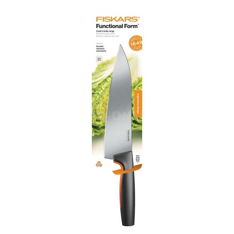 Velký kuchařský nůž Fiskars Functional Form™ 21cm