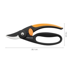 Dvoučepelové zahradní nůžky FingerLoop Fiskars P44