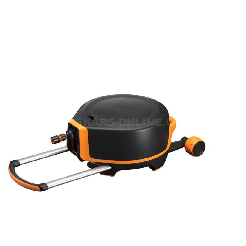 Automatický zavlažovací buben Fiskars XL s hadicí 1/2" dosah 27 m