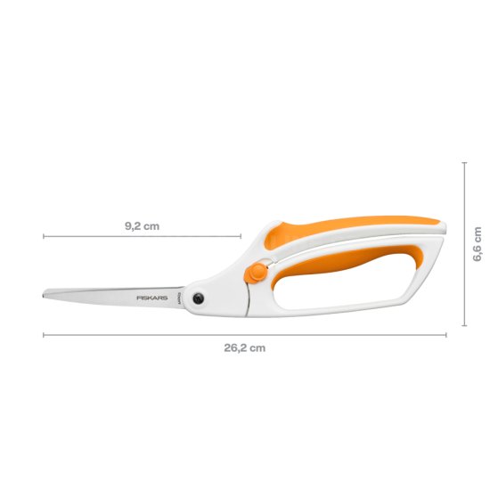 Pružinové nožnice na látky Fiskars Premier EasyAction