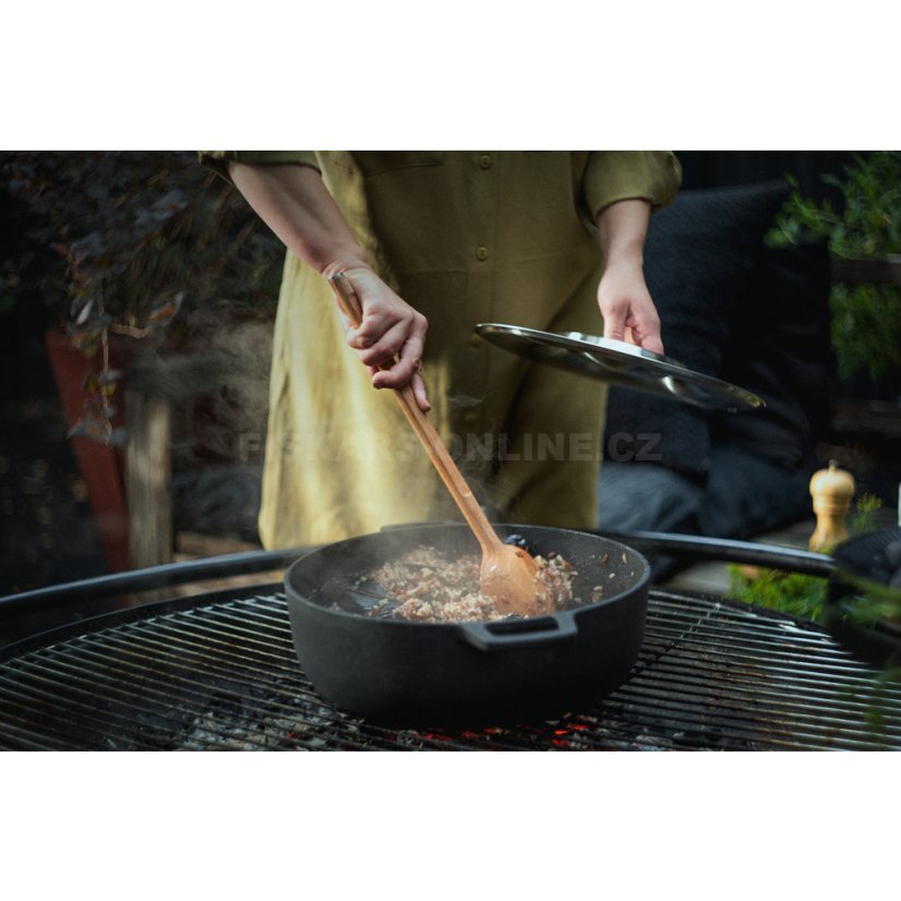 Grilovací litinový hrnec Fiskars Chef