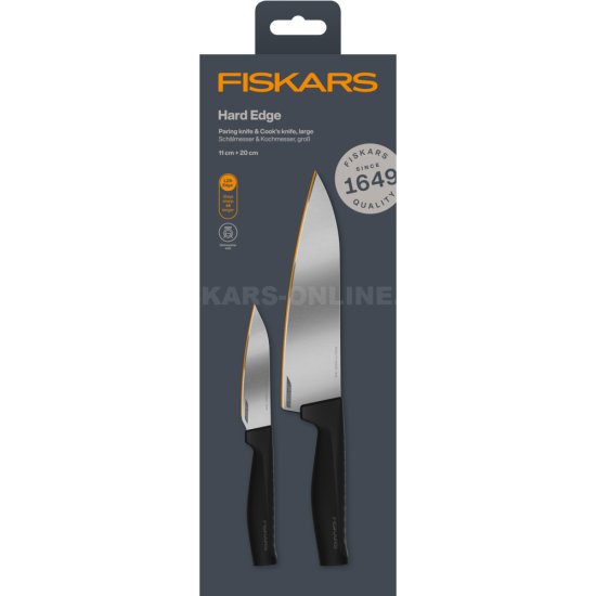 Súprava dvoch nožov Fiskars Hard Edge