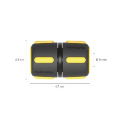 Spojka dvoch hadíc Fiskars Comfort 9 mm (3/8")