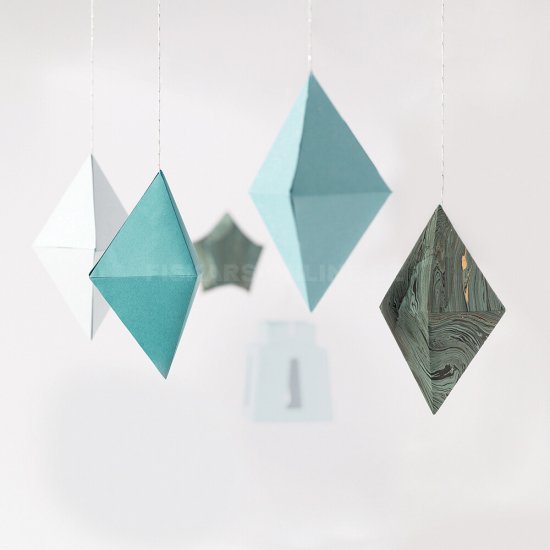 3D šablona Fiskars diamant