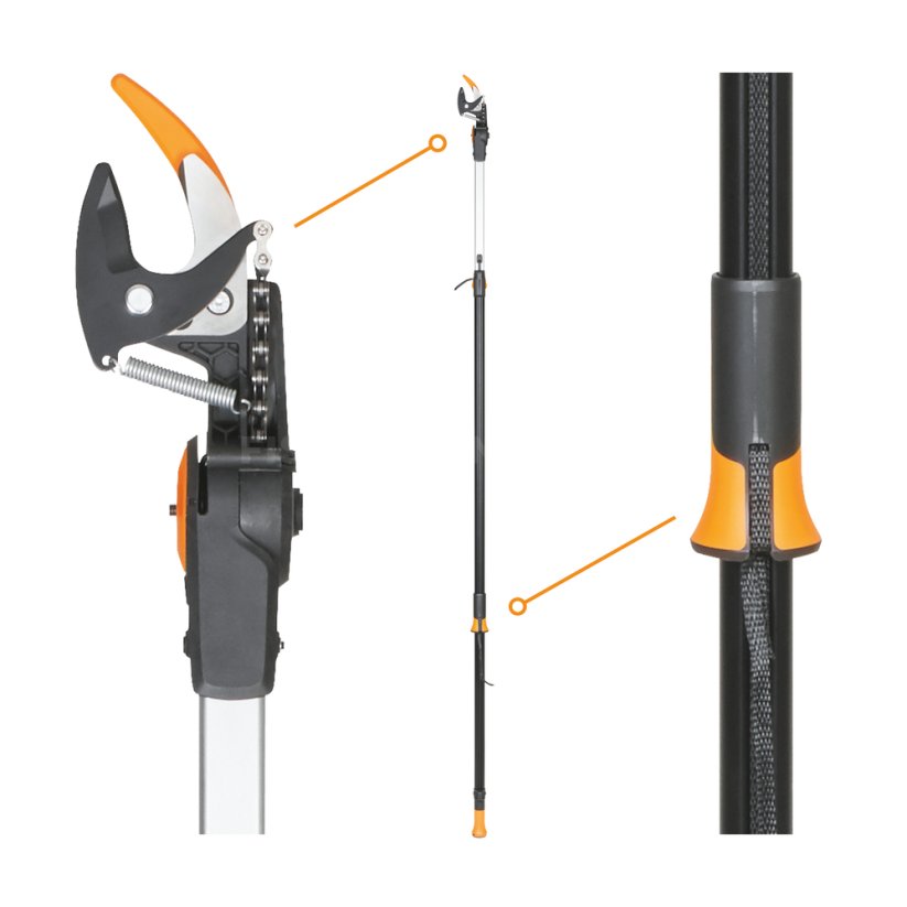 Univerzální teleskopické zahradní nůžky Fiskars UPX86