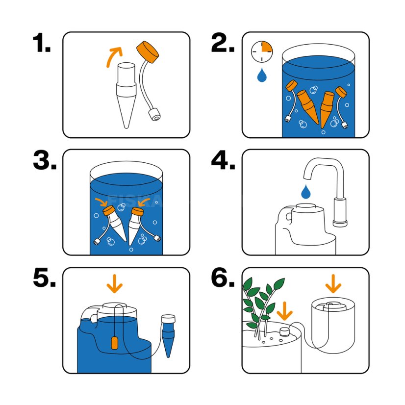 Sada pro zavlažování pokojových rostlin