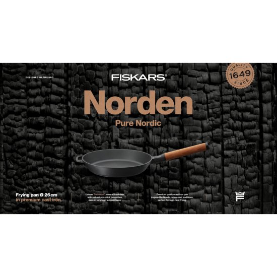 Liatinová panvica Fiskars Norden 26 cm