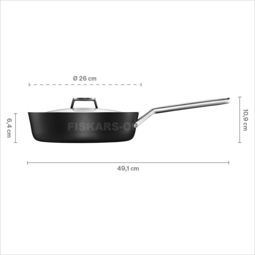 Pánev s pokličkou Fiskars Taiten 26 cm