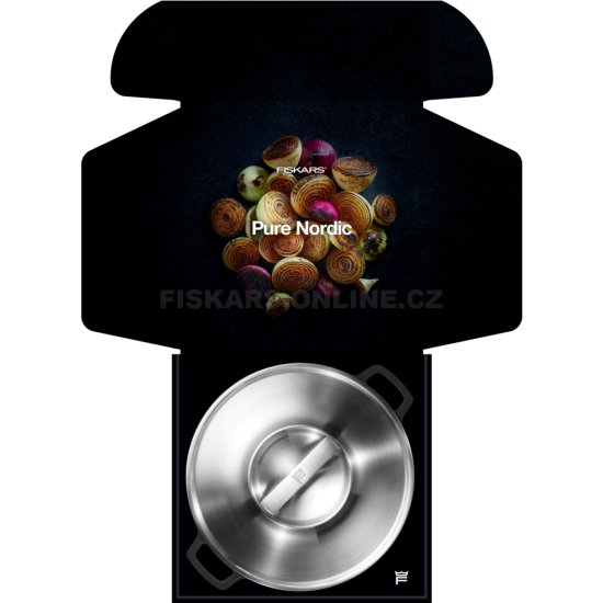 Grilovací litinový hrnec Fiskars Chef