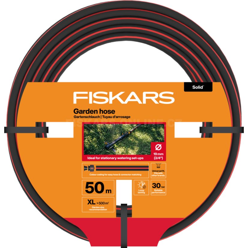 Zahradní hadice Fiskars Solid 3/4" 50 m