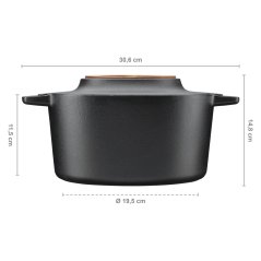 Liatinový hrniec Fiskars Norden 4,0 l