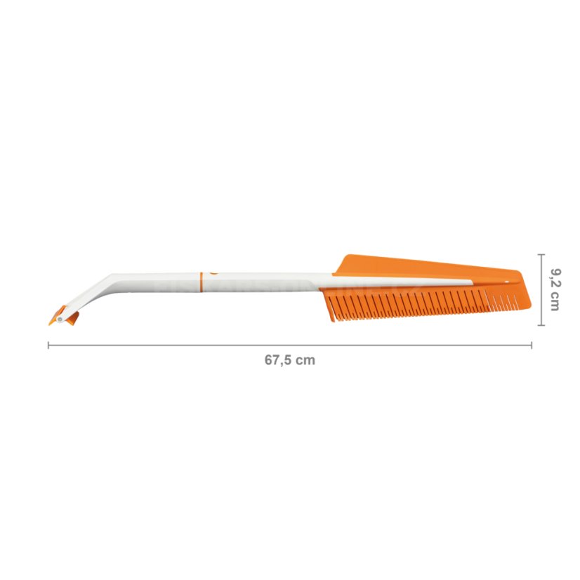Škrabka na led do auta se smetáčkem Fiskars