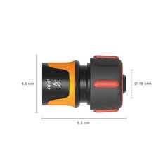 Rychlospojka Fiskars Comfort STOP 19mm (3/4”)