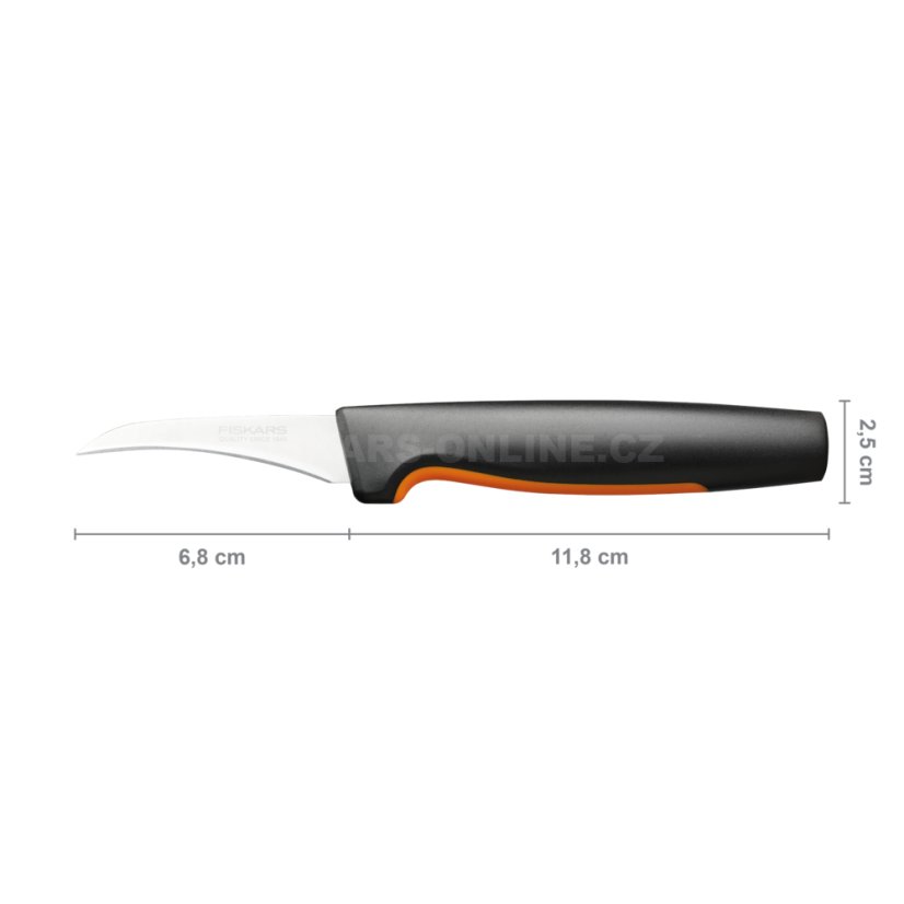 Zahnutý loupací nůž Fiskars Functional Form™