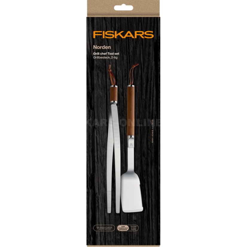 Sada grilovacího náčiní Fiskars chef