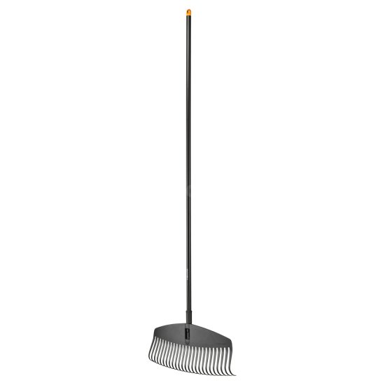 Široké hrable na lístie s násadou Fiskars Solid