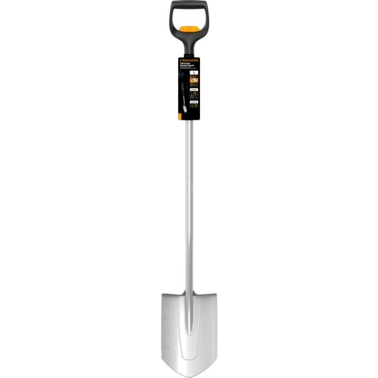 Teleskopický špičatý rýč Fiskars Xact