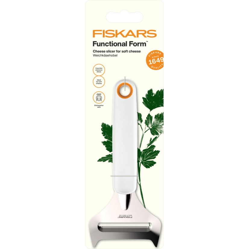 Plátkovač na měkký sýr Fiskars Functional Form