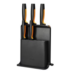 Plastový blok s piatimi nožmi Fiskars Functional Form™