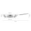 Panvica Fiskars All Steel Pure 28 cm