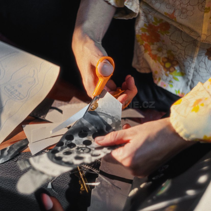 Kancelárske nožnice na papier Fiskars Classic