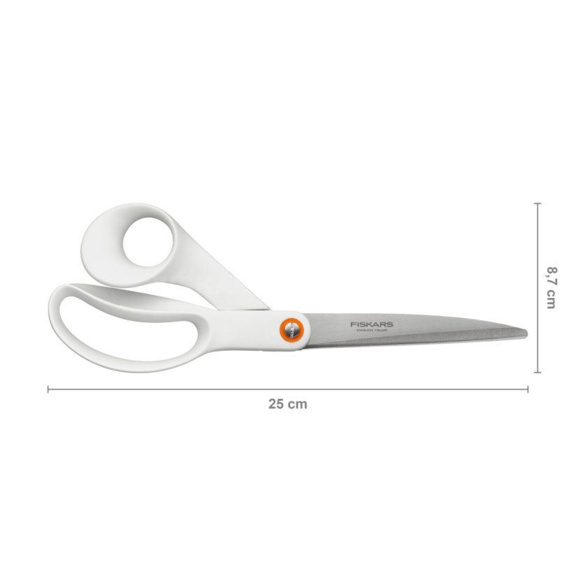 Nůžky Fiskars Functional Form™ 24 cm bílé