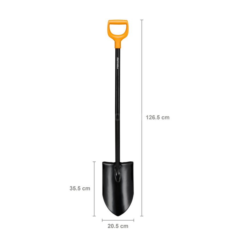 Špičatý rýč Fiskars Solid™ čepel XL 1067517