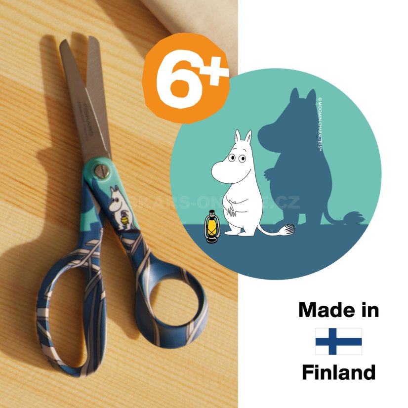 Dětské nůžky Fiskars Moomintroll