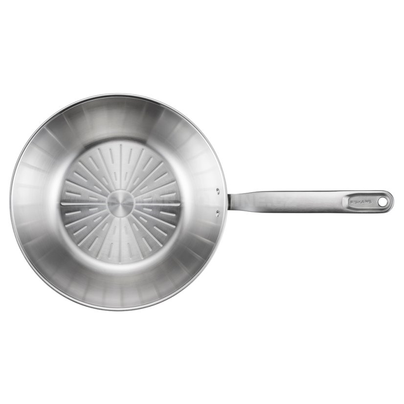 Wok pánev Fiskars All Steel Pure 28 cm