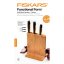 Bambusový blok se třemi noži Fiskars Functional Form™