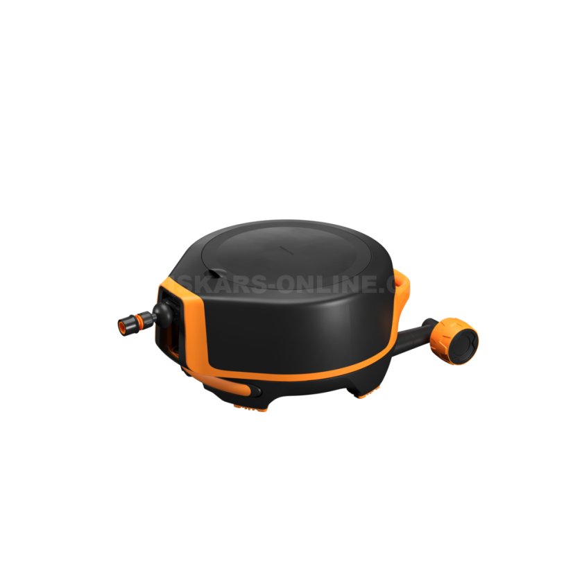 Automatický zavlažovací buben Fiskars XL s hadicí 1/2" dosah 27 m