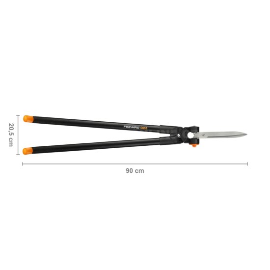 Pákové nožnice na trávu a živý plot Fiskars GS53