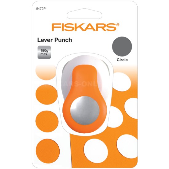 Ozdobná děrovačka Fiskars M kruh