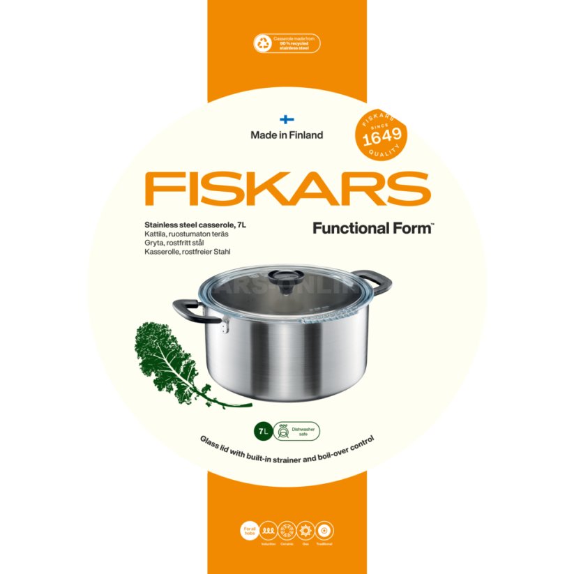 Hrnec Fiskars Functional Form 7,0 l