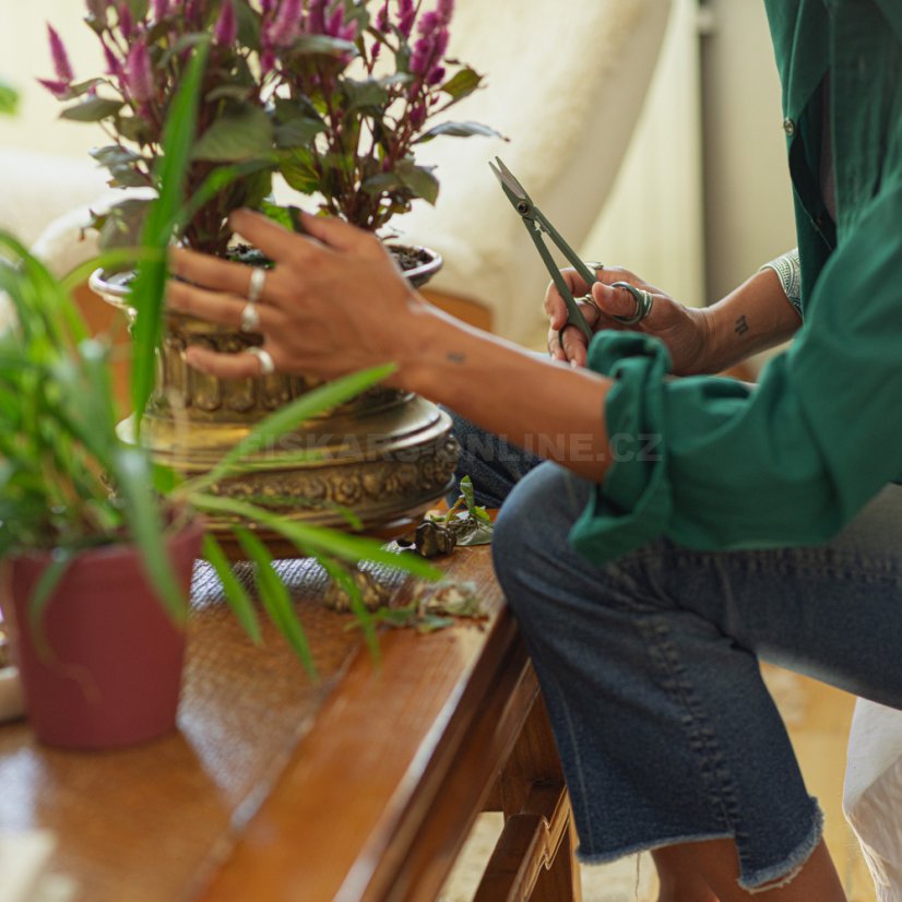 Prostřihávací nůžky špičaté s pouzdrem