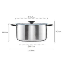 Hrnec Fiskars Functional Form 7,0 l