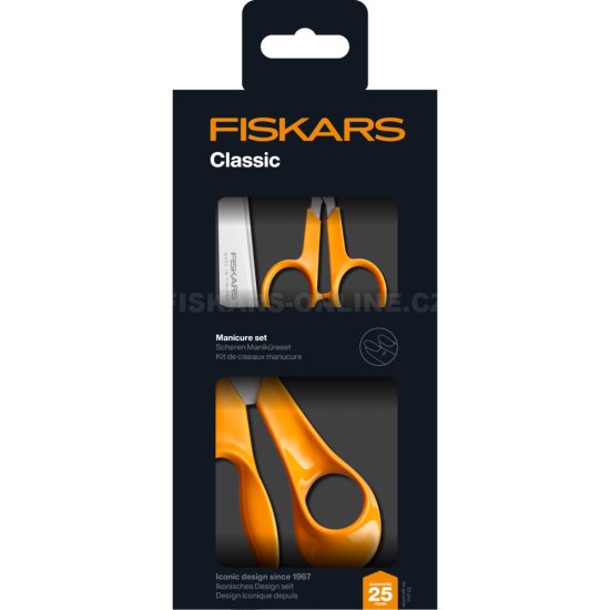Súprava univerzálnych a manikúrových nožníc Fiskars Classic