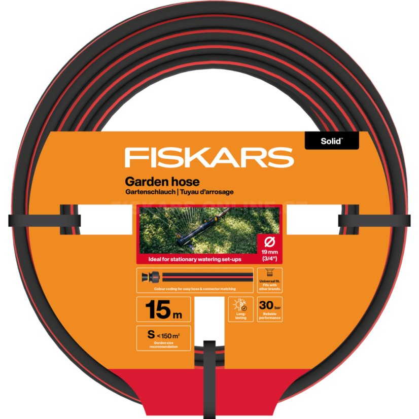 Zahradní hadice Fiskars Solid 3/4" 15 m