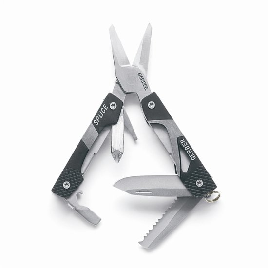 Multitool Gerber Splice čierny
