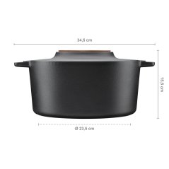 Liatinový hrniec Fiskars Norden 6,0 l