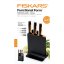 Plastový blok s piatimi nožmi Fiskars Functional Form™