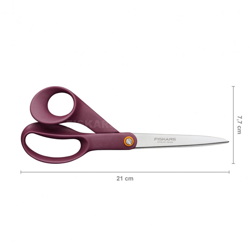 Univerzální nůžky Fiskars 21 cm purpurové