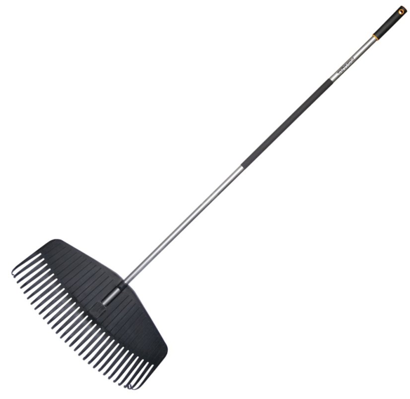 Hrábě na listí 58 cm s násadou