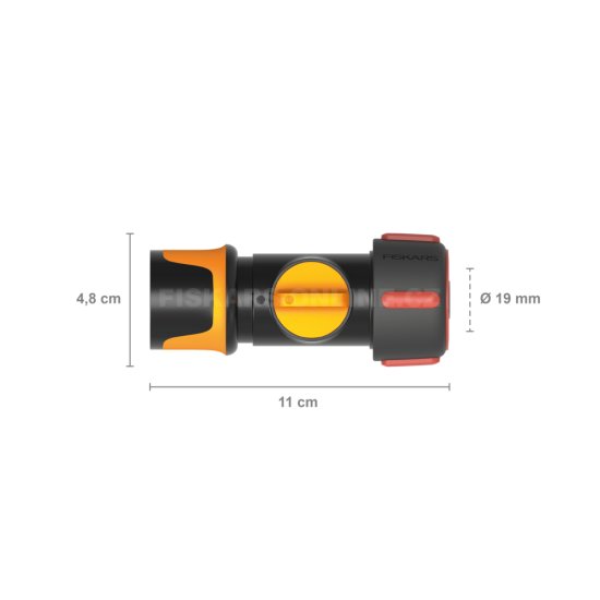 Rýchlospojka Fiskars Comfort s ventilom 19 mm (3/4”)