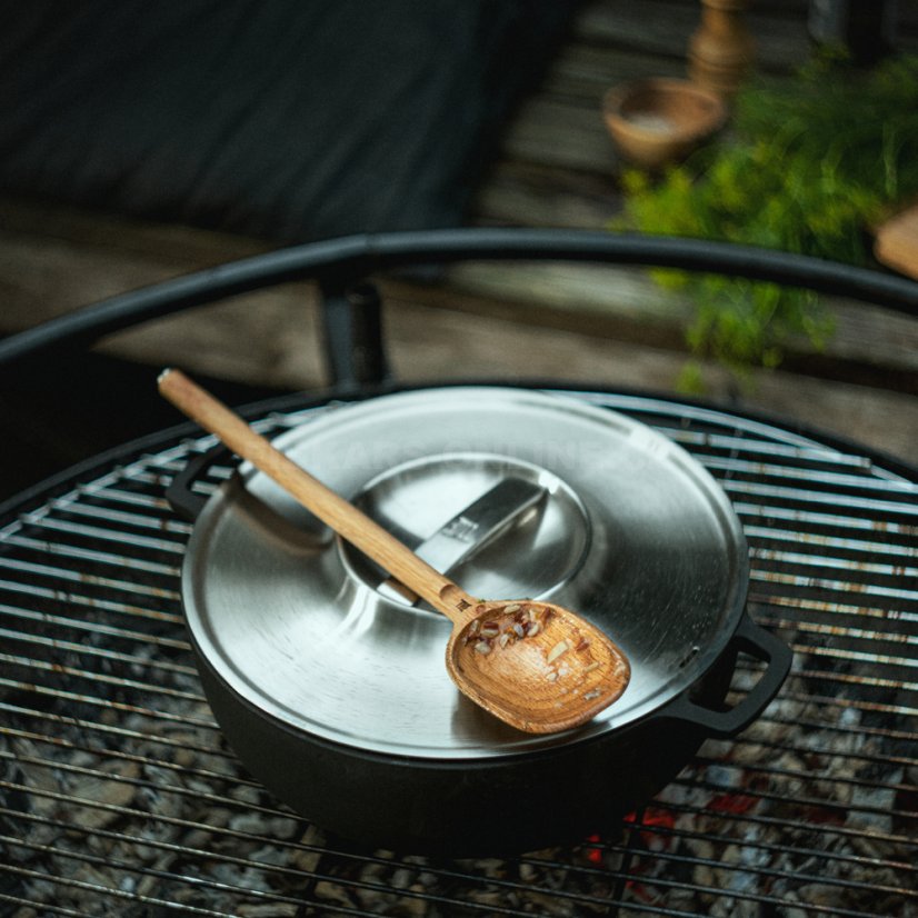 Dřevěná grilovací lžíce Fiskars chef