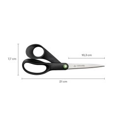Univerzální nůžky Fiskars Functional Form ReNew 21 cm černé