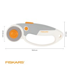 Rezacie koliesko na látku Fiskars Titanium 45 mm