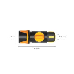Rychlospojka Fiskars Comfort s ventilem 9mm (3/8”)
