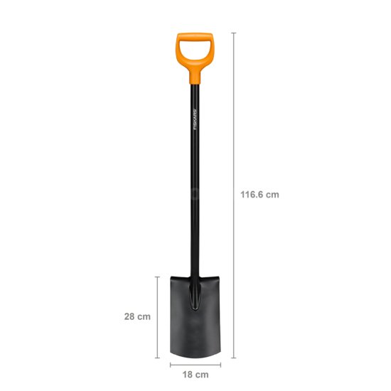 Rovná rýľ Fiskars Solid