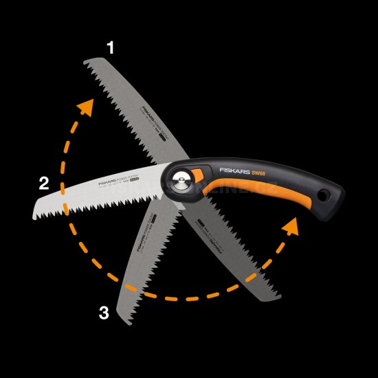 Set štípací sekera Fiskars X32 + skládací pila